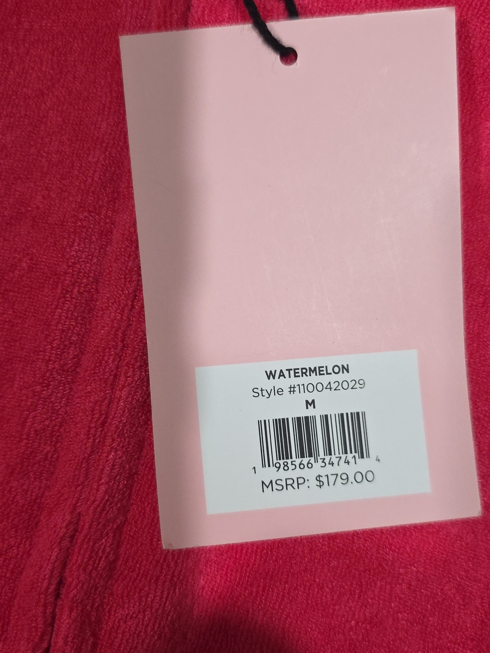 Juicy Couture Velour Shorts – Hot Pink | Rhinestone Logo Medium - Picture 8 of 9